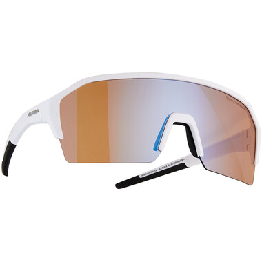 Óculos ALPINA RAM HR Q-Lite V Branco Mate Iridium 2023 0